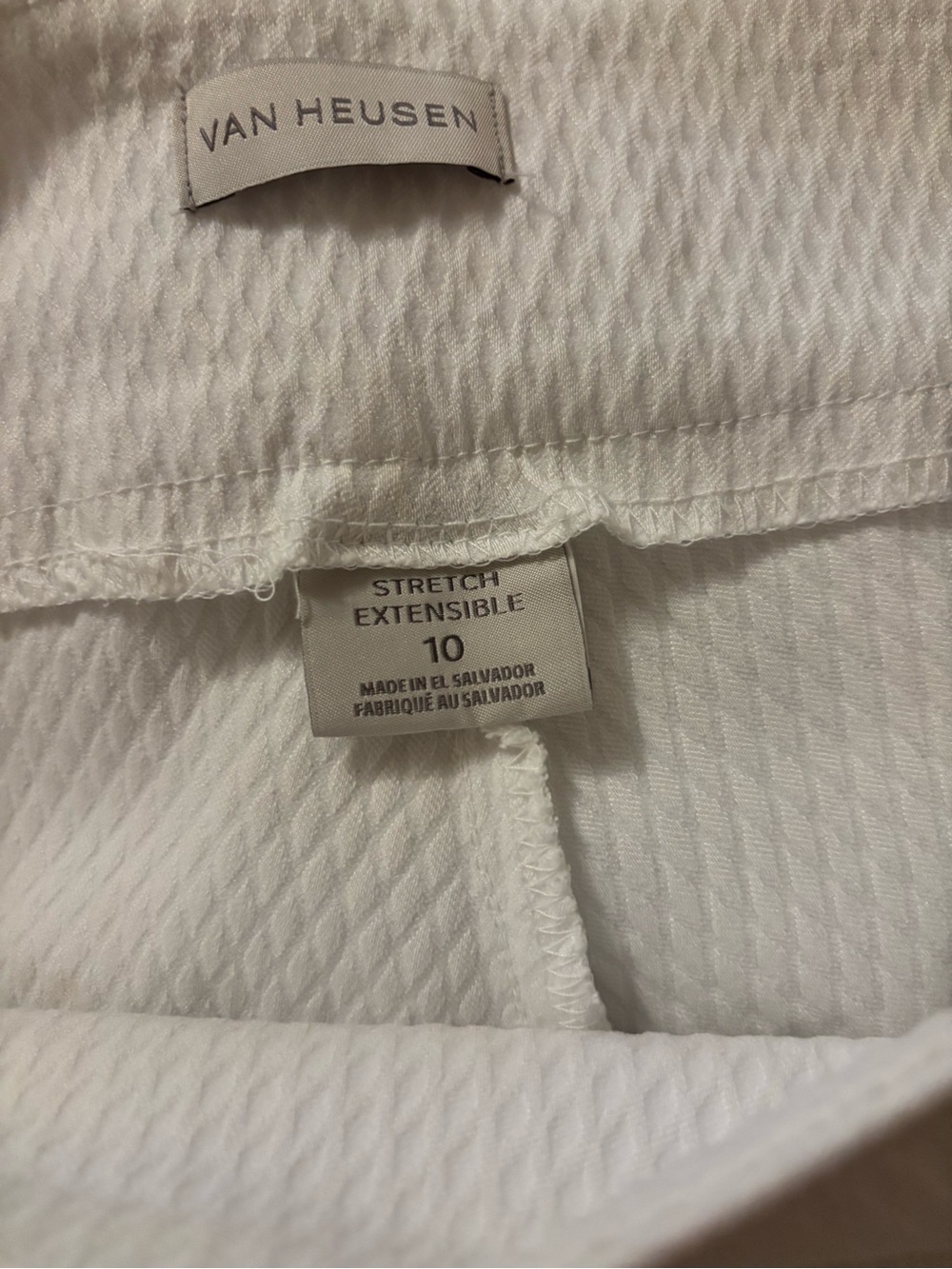 White pants